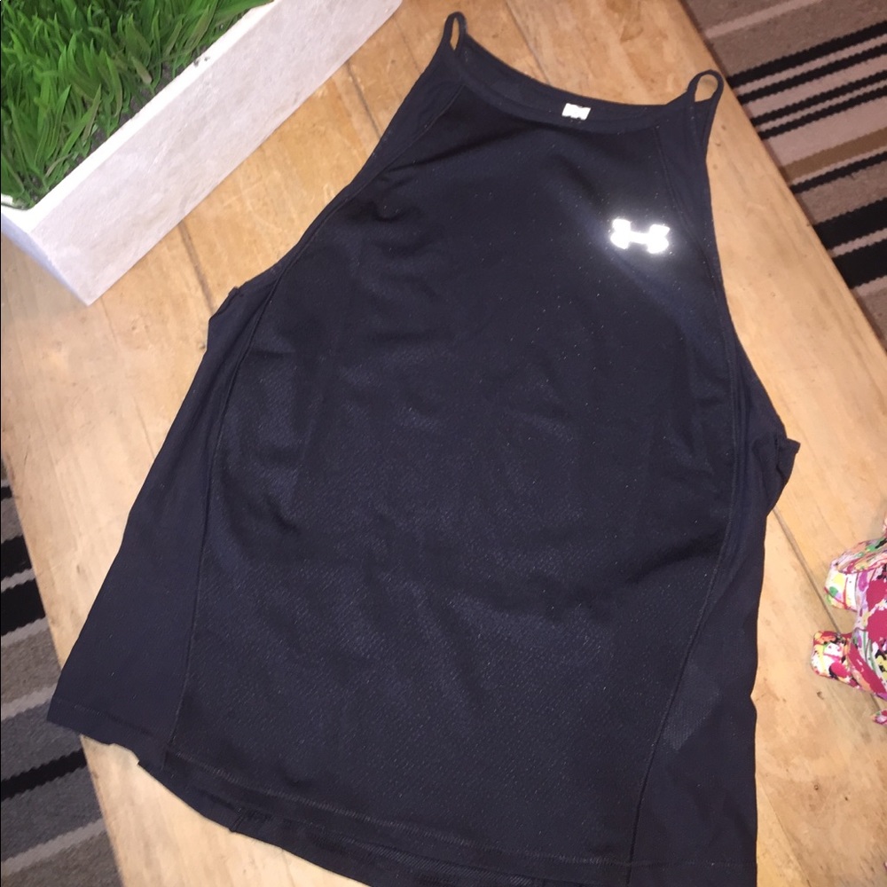 UNDER ARMOUR // athletic high neck tank top